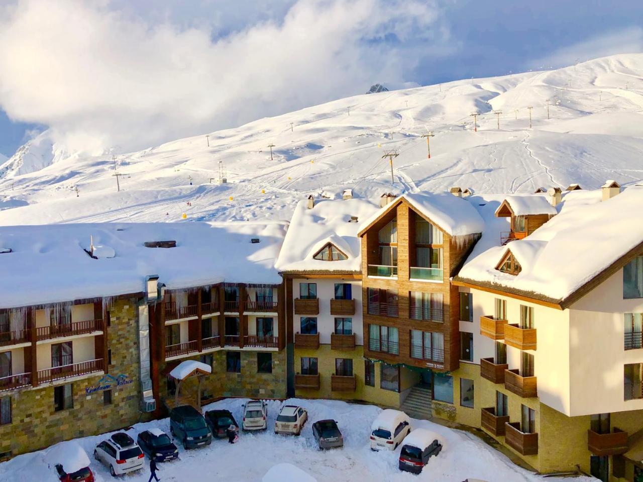 Ferienwohnung Gvc 510 New Gudauri Mountain View Exterior foto